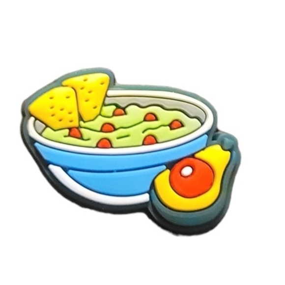 Accessories - NEW Avocado Guacamole Mexican Nachos Croc Charm
